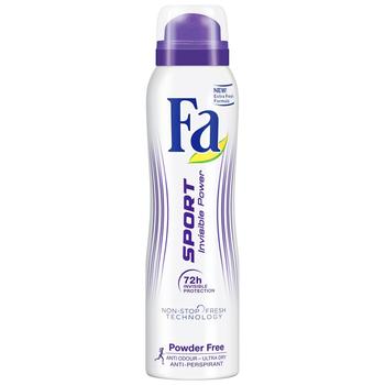Дезодорант-аэрозоль Fa Sport Invisible Power 150мл