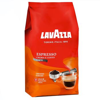 Кофе Lavazza Espresso Crema e Gusto Forte в зернах 1кг - купить, цены на - фото 1