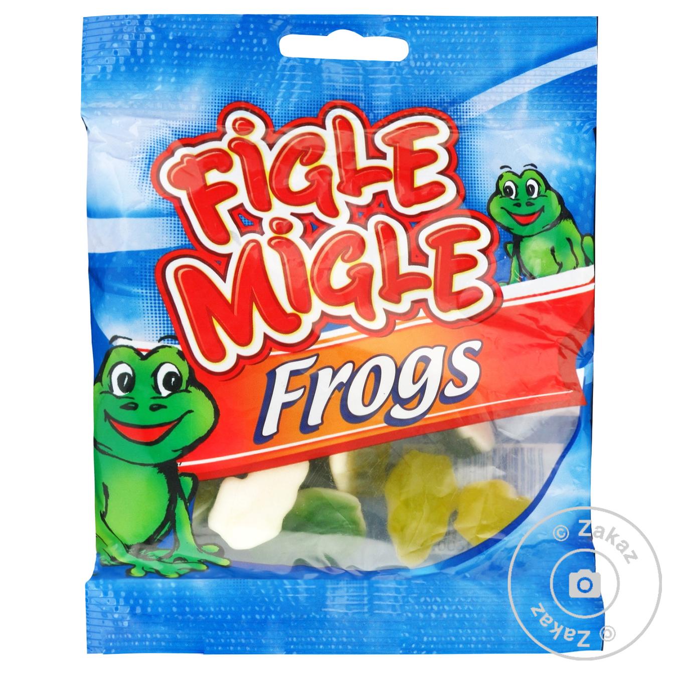 

Конфеты фруктовые жевательные Figle Migle Лягушки 80г