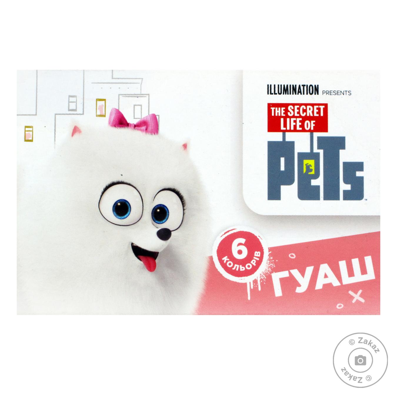 

Гуашь The Secret Life of Pets набор из 6 цветов