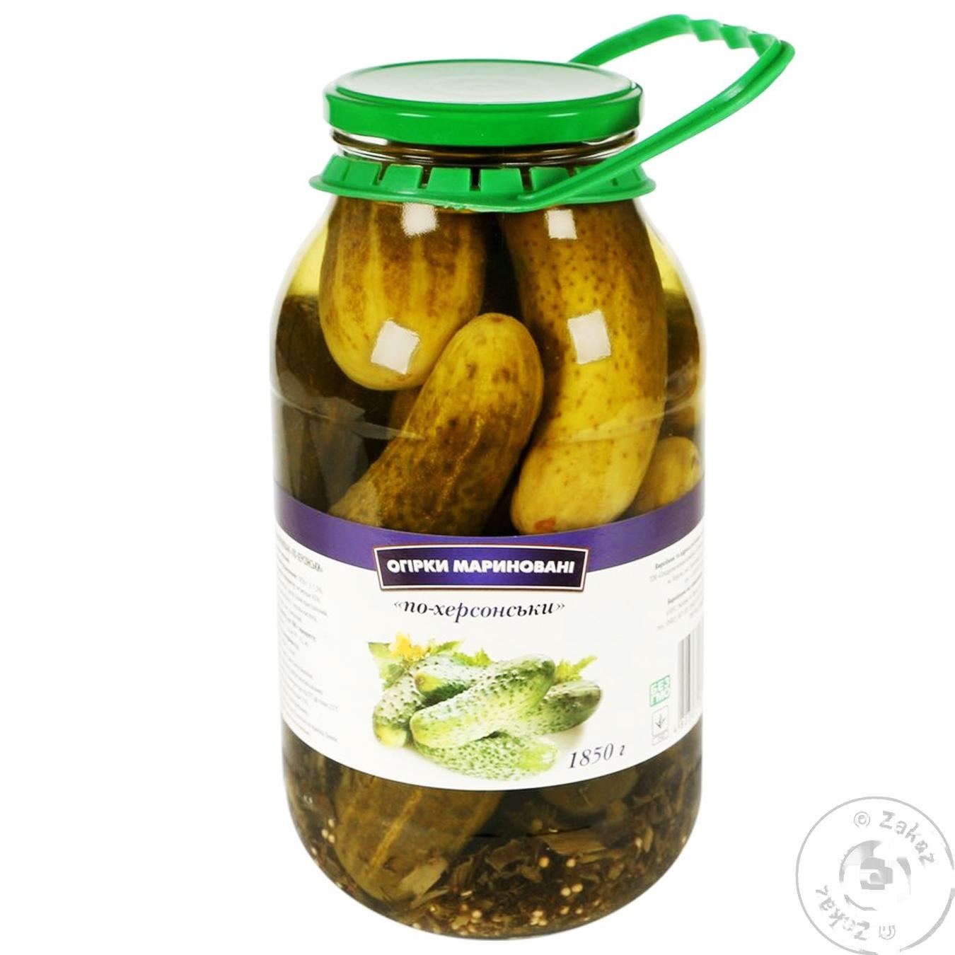 

Огурцы по-херсонски маринованные 1.85кг