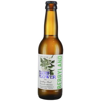 Berryland Elderberry Honey Sparkling Dry Cider 7-7.5% 0.33l - buy, prices for NOVUS - photo 1