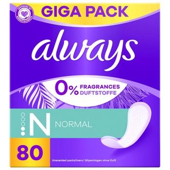 Прокладки ежедневные Always Daily Fresh Normal 80шт