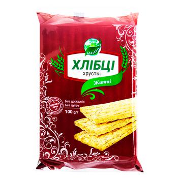 Galleti Crispy Rye Crispbread 100g - buy, prices for Auchan - photo 2