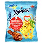 Вермішель Хуторок зі смаком курки гостра 60г