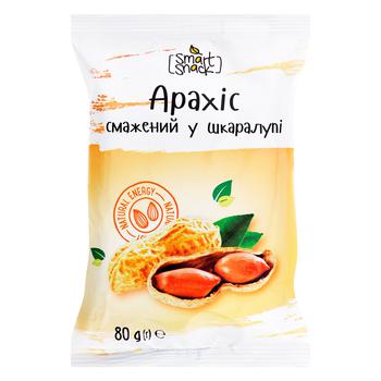 Арахис в скарлупе Smart Snack 80г - купить, цены на Auchan - фото 1