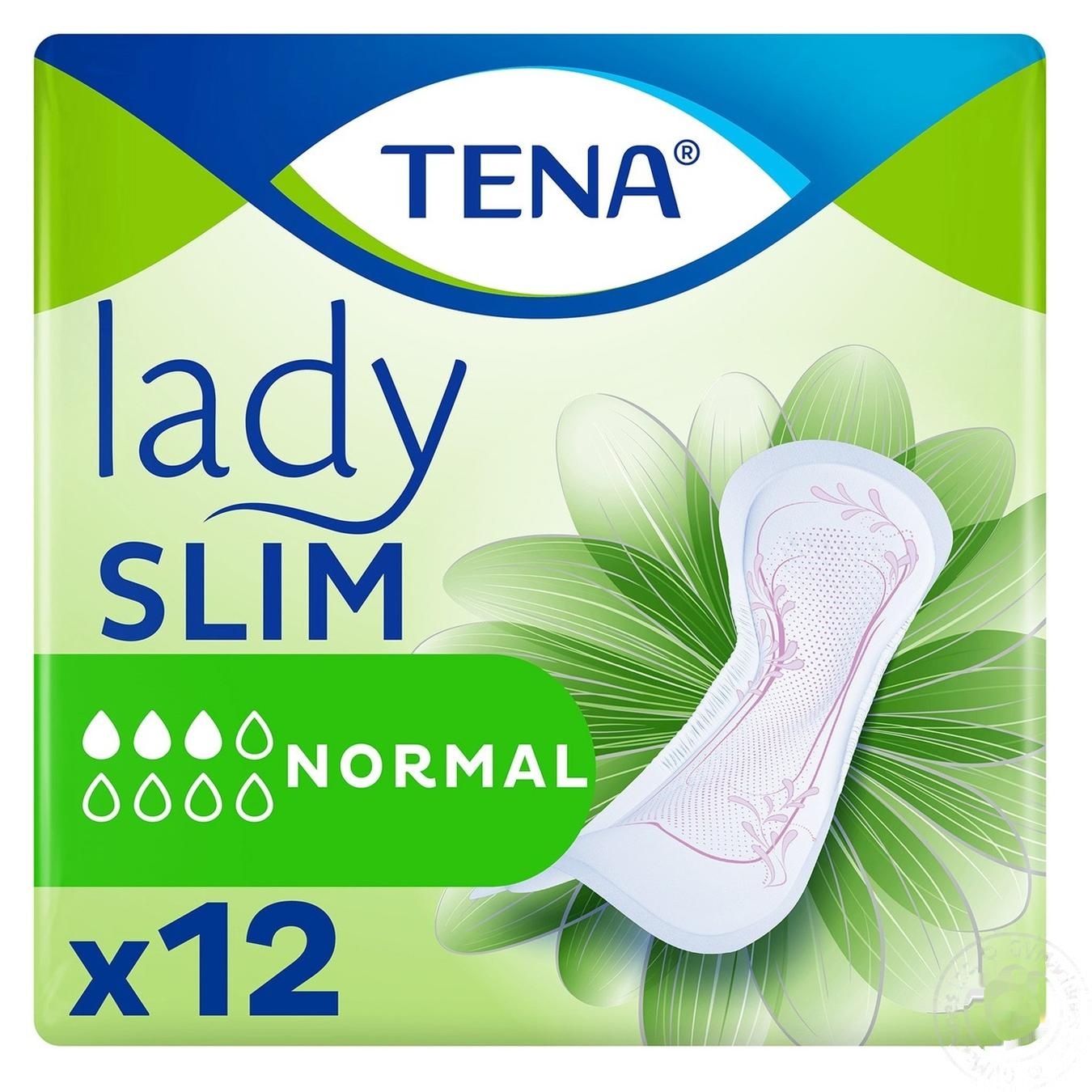 

Прокладки Tena Lady Slim Normal урологические женские 3 капельки 12шт