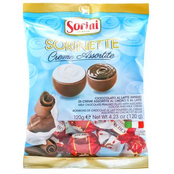 Цукерки Sorini Sorinette Creams 120г - купити, ціни на КОСМОС - фото 1