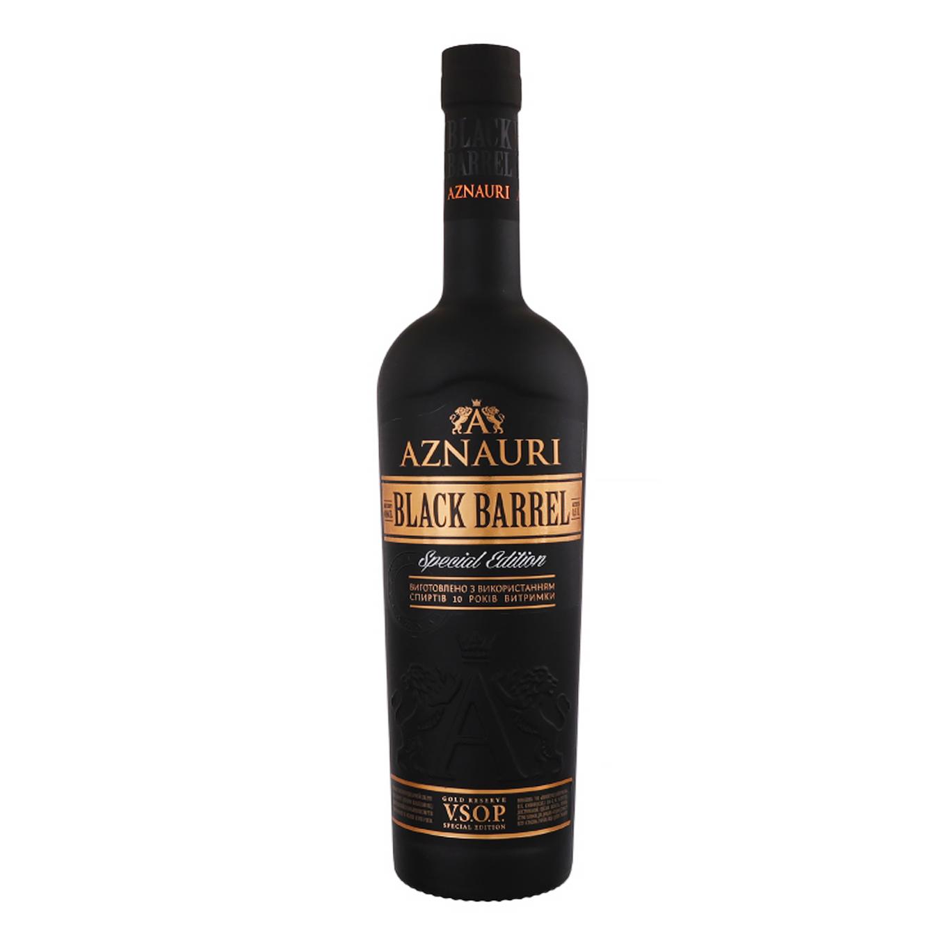 

Коньяк Aznauri Black Barrel 5 лет 40% 0,5л