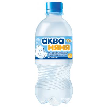 Вода Аква Няня мінеральна 0,33л купити, ціни на МегаМаркет - фото 1