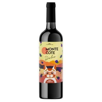 Вино Monte Cote Dolce терен-чернослив 13% 0,75л