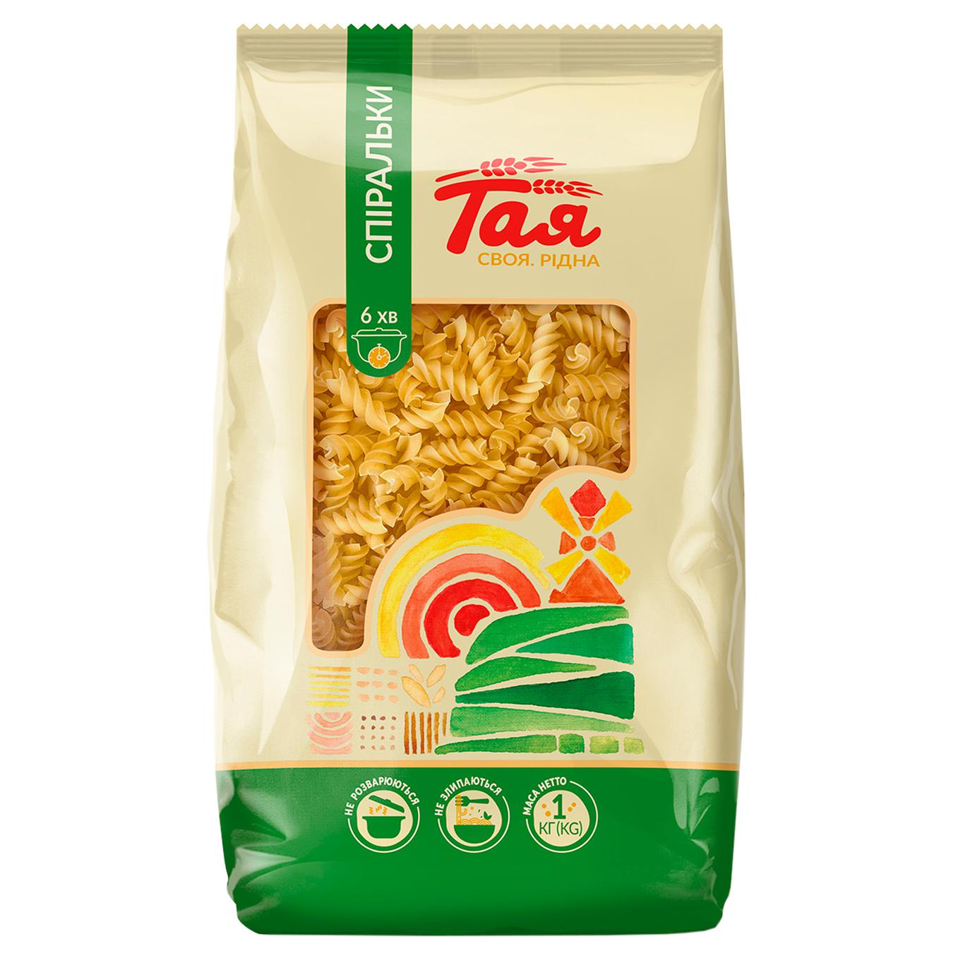

Макаронные изделия Тая спирали 1кг