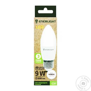Enerlight Lamp LED С37 4100K E27 9W - buy, prices for NOVUS - photo 1
