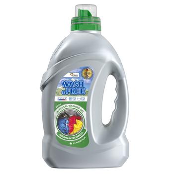 Гель для стирки Wash&Free Горная свежесть универсальный 2кг