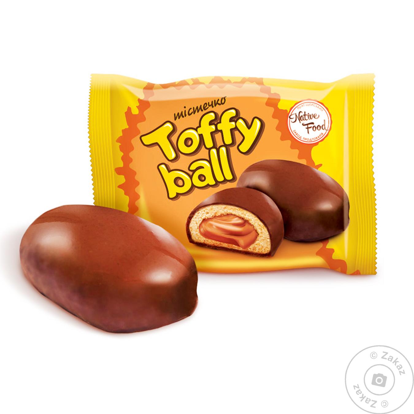 

Тістечко Toffy Ball 60 г Згущене молоко