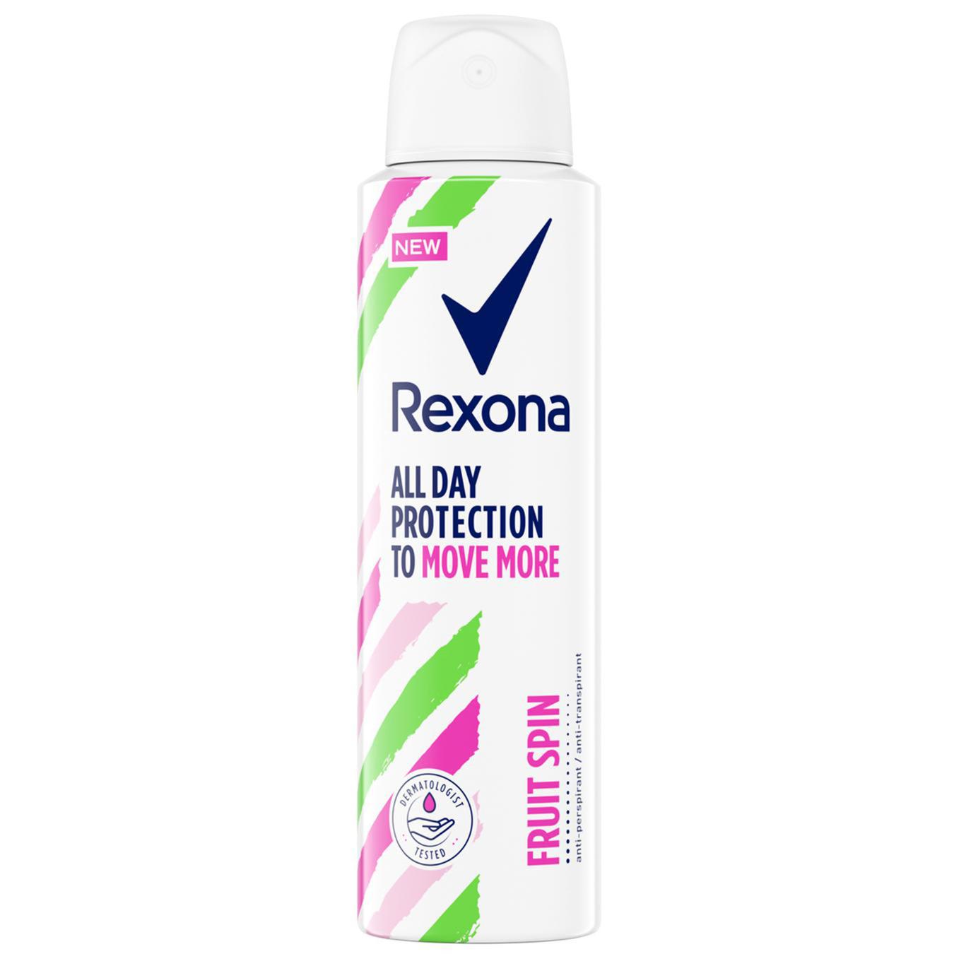 

Дезодорант Rexona Fruit Spin аэрозольный 150мл