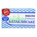 Масло селянское Балмолоко 72.5% 200г