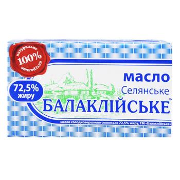 Масло Балаклійське селянське 72,5% 200г - купити, ціни на - фото 3