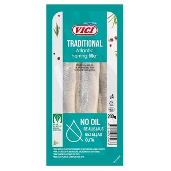 Vici Herring Fillet without Oil 200g