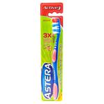 Зубная щетка Astera Active 3 medium mix