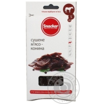 М`ясо сушене  з конини Snacker 25г - купити, ціни на - фото 3