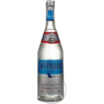 Vodka Zhuravli Classic 40% 500ml glass bottle - buy, prices for NOVUS - photo 2