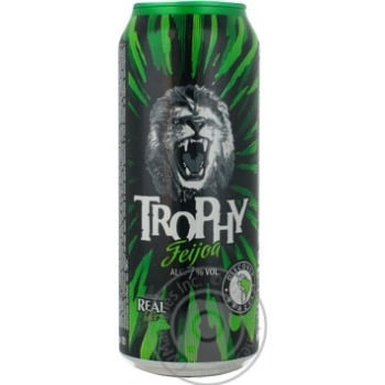 Напиток Трофи со вкусом фейхоа слабоалкогольный сильногазированный железная банка 7%об. 500мл Россия Напиток Трофи со вкусом фейхоа слабоалкогольный сильногазированный железная банка 7%об. 500мл Россия - купить, цены на - фото 9
