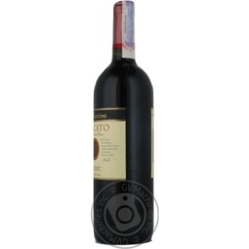 Wine red dry 12% 750ml glass bottle Italy - buy, prices for MegaMarket - photo 4