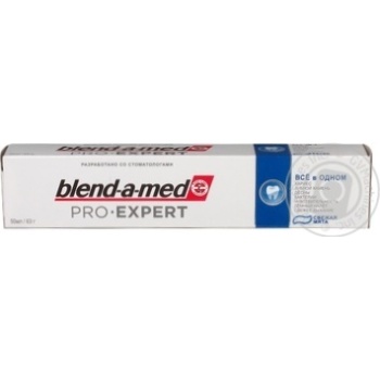 Toothpaste Blend-a-Med Pro-Expert All-In-One Fresh Mint 50ml - buy, prices for NOVUS - photo 4