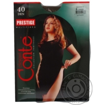 Колготы женские Conte Prestige 40ден р.6 Shade