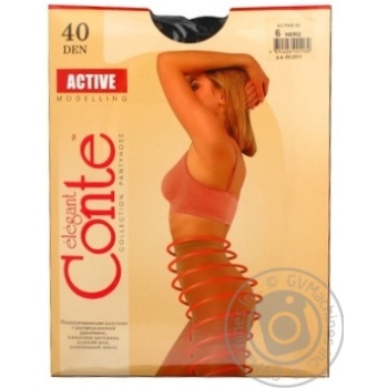 Tights Conte polyamide for women 40den 6size - buy, prices for MegaMarket - photo 8