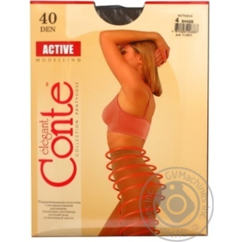 Колготи Conte Active 40 Den р.4 shade шт - купити, ціни на МегаМаркет - фото 1