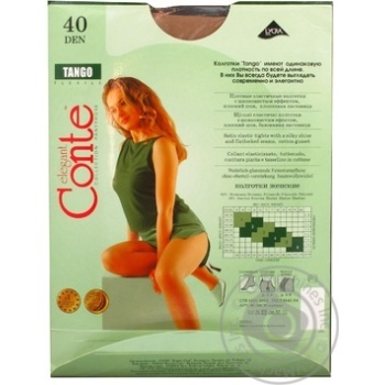 Conte Elegant Tango Natural Women's Tights 40den 4 natural - buy, prices for Vostorg - photo 5