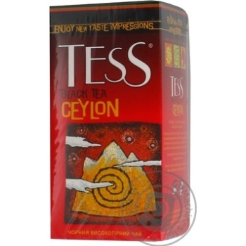 Black pekoe tea Tess Ceylon 25х2g teabags Ukraine - buy, prices for - photo 3