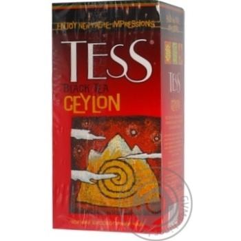 Black pekoe tea Tess Ceylon 25х2g teabags Ukraine - buy, prices for - photo 5