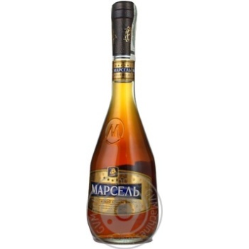 cognac marsel 40% 5years 900g glass bottle Ukraine - buy, prices for - photo 12