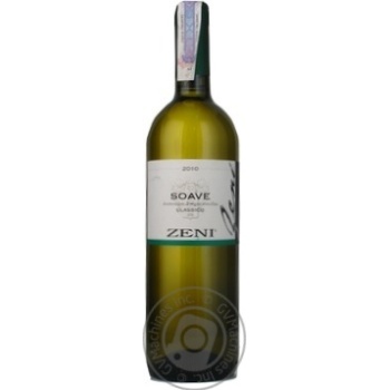 Wine Zeni white dry 12% 2010year 750ml Italy - buy, prices for MegaMarket - photo 4