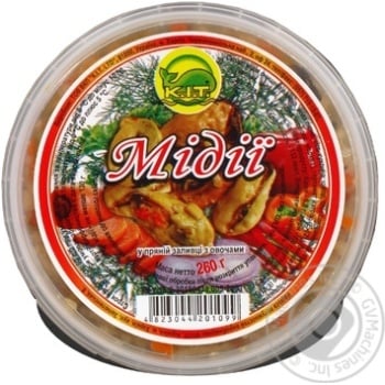 Мiдii K.I.T.прянi з овочами 260 г - купить, цены на - фото 2