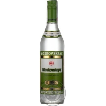 Vodka Moskovskaya Moskovskaya 40% 500ml glass bottle Latvia - buy, prices for MegaMarket - photo 4
