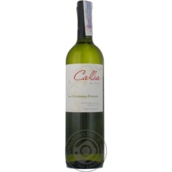 Вино Callia Alta Chardonnay Torrontes біле н/сухе 0.75л х6 купити, ціни на МегаМаркет - фото 5