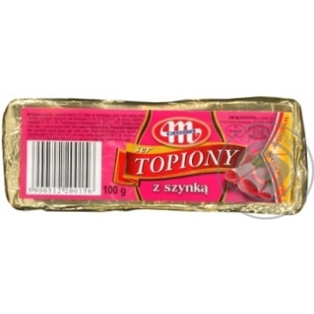 Сир Mlekovita плавлений з шинкою 100г х30 купити, ціни на МегаМаркет - фото 5