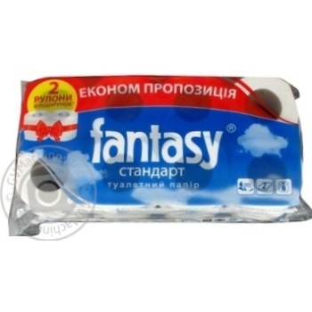 Toilet paper Fantasy white - buy, prices for MegaMarket - photo 3