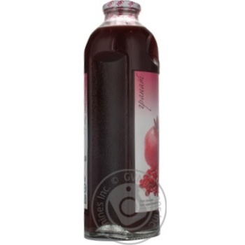 Sugar-free juice produced by cold pressing Yan pomegranate glass bottle 930ml Armenia - buy, prices for MegaMarket - photo 6
