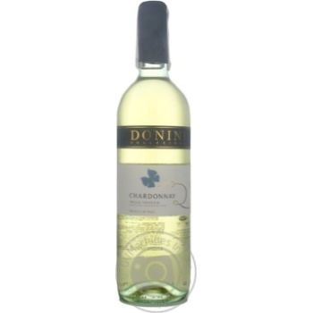 Вино Donini Chardonnay біле сухе 0.75л х6 купити, ціни на МегаМаркет - фото 2
