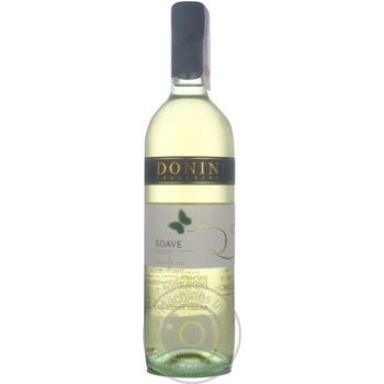 Wine trebbiano Donini white dry 11.5% 2009year 750ml glass bottle Italy - buy, prices for MegaMarket - photo 1