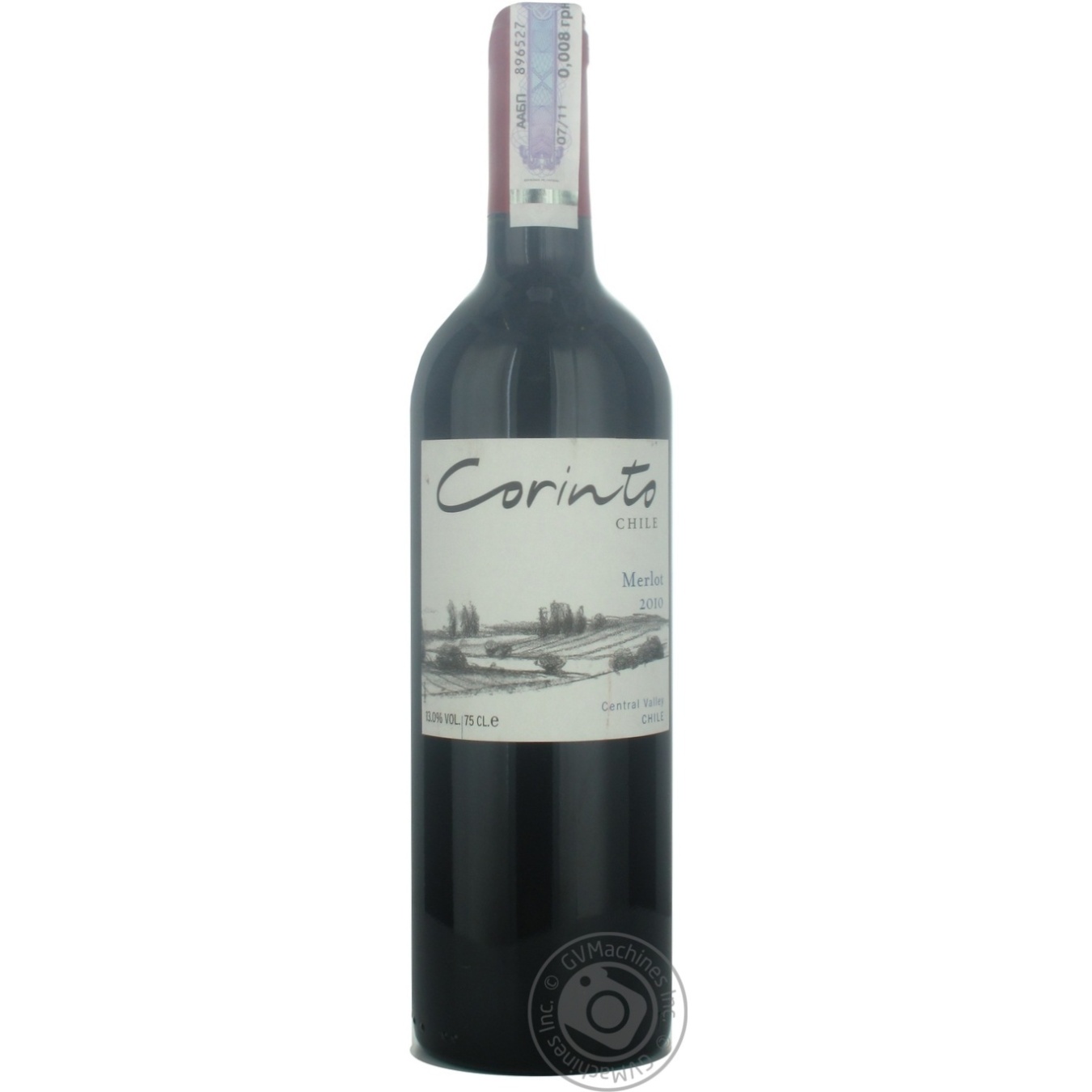 

Вино Corinto Merlot красное сухое 12.5% 0.75л