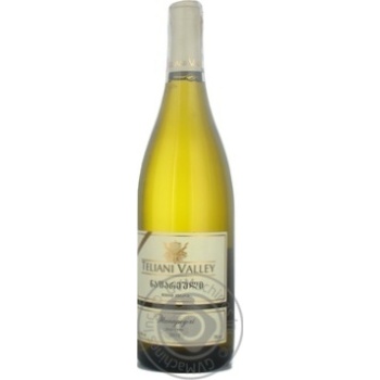 Wine rkaciteli Telliani velle Napareuli white dry 13% 2010year 750ml glass bottle Georgia - buy, prices for MegaMarket - photo 4