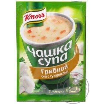 Суп грибний з сухариками Knorr 16г - купити, ціни на - фото 5