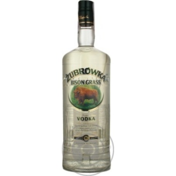 Vodka Zybrovka 40% 1000ml glass bottle Poland - buy, prices for MegaMarket - photo 1
