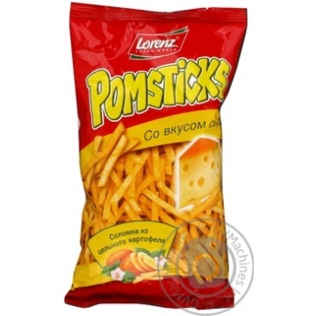 Potato chips Lorenz Pomsticks with cheese taste 100g Germany - buy, prices for NOVUS - photo 3